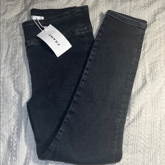 Frame Denim Women's Dark jeans high rise skinny size 1 - Picture 10 of 11